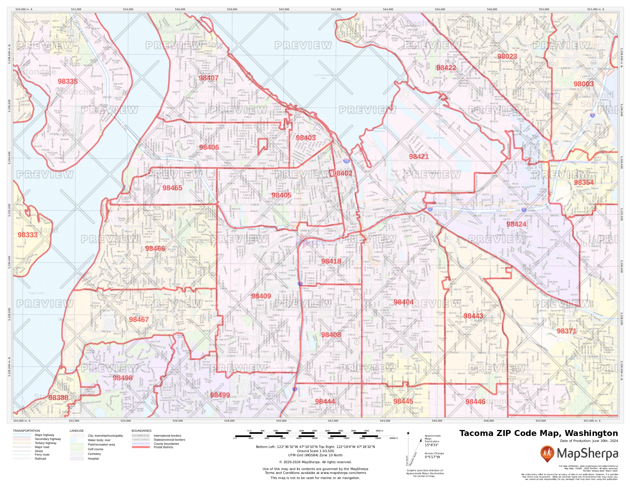 Spokane County Zip Code Map Maping Resources